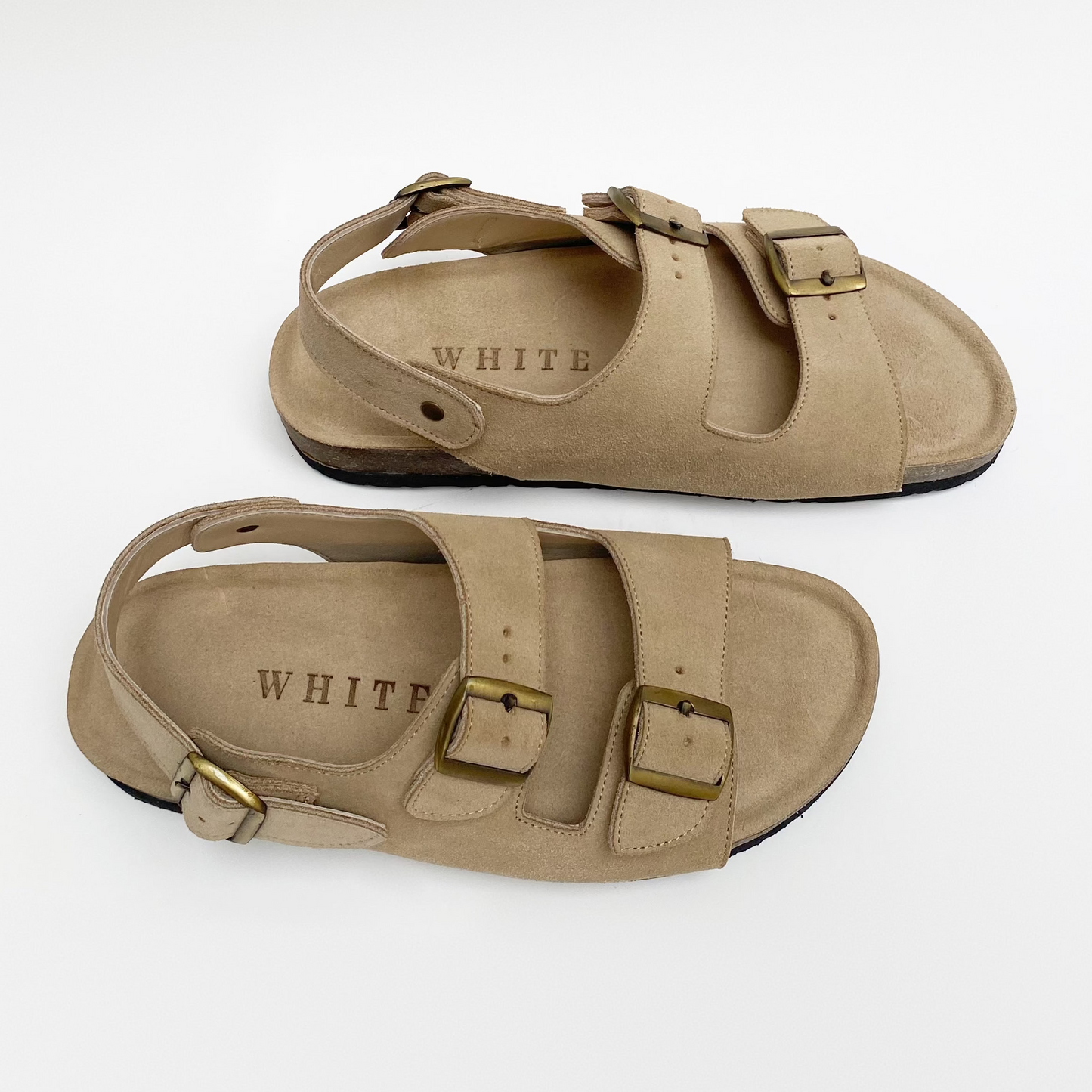 SANDALIAS HONEY CON TIRA ATRÁS - BEIGE