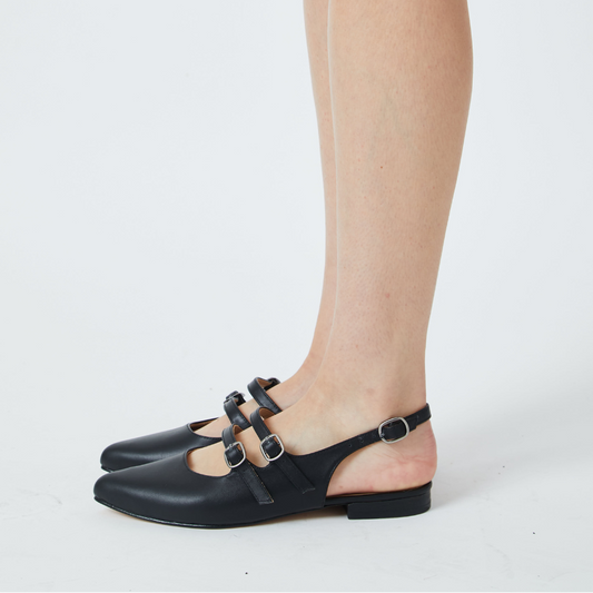 SLINGBACKS VITTORIA - NEGRO