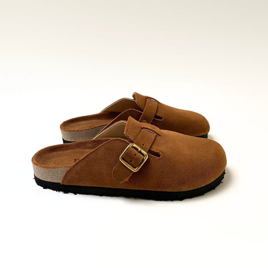 ZUECOS CHLOE - CAFÉ