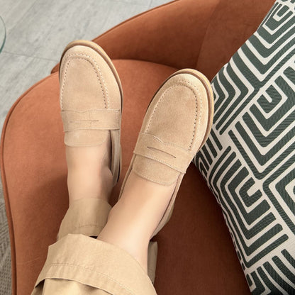 MOCASINES MARA - BEIGE