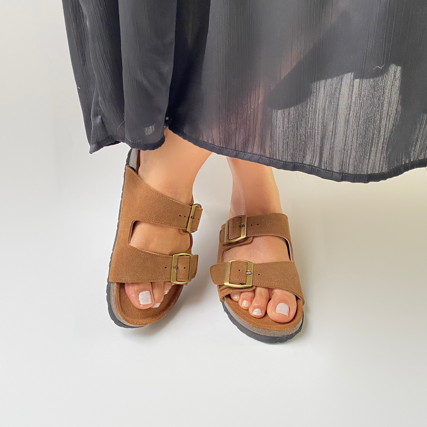 SANDALIAS HONEY - CAFÉ