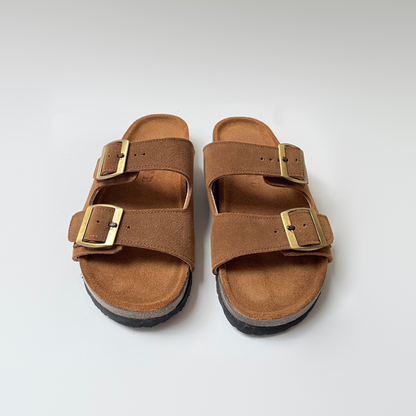 SANDALIAS HONEY - CAFÉ