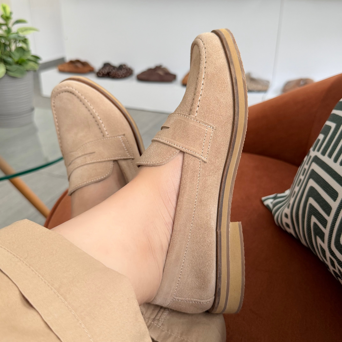 MOCASINES MARA - BEIGE
