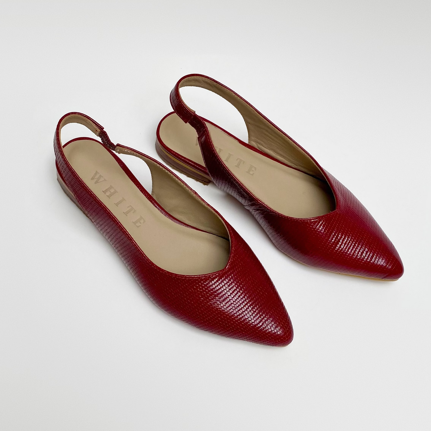 SLINGBACKS LOLI - CHERRY RED