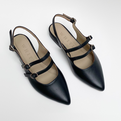 SLINGBACKS VITTORIA - NEGRO