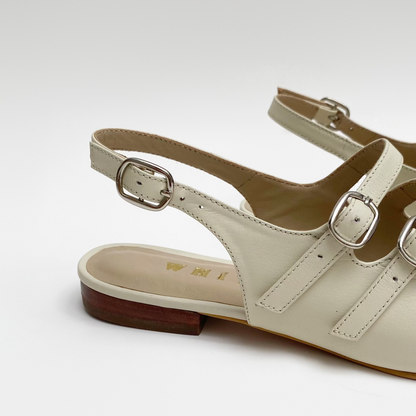 SLINGBACKS VITTORIA - HUESO