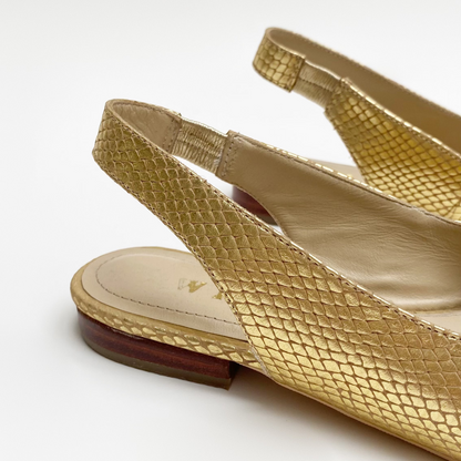 SLINGBACKS LOLI - DORADO