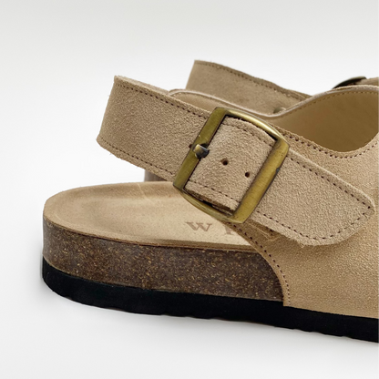 SANDALIAS HONEY CON TIRA ATRÁS - BEIGE