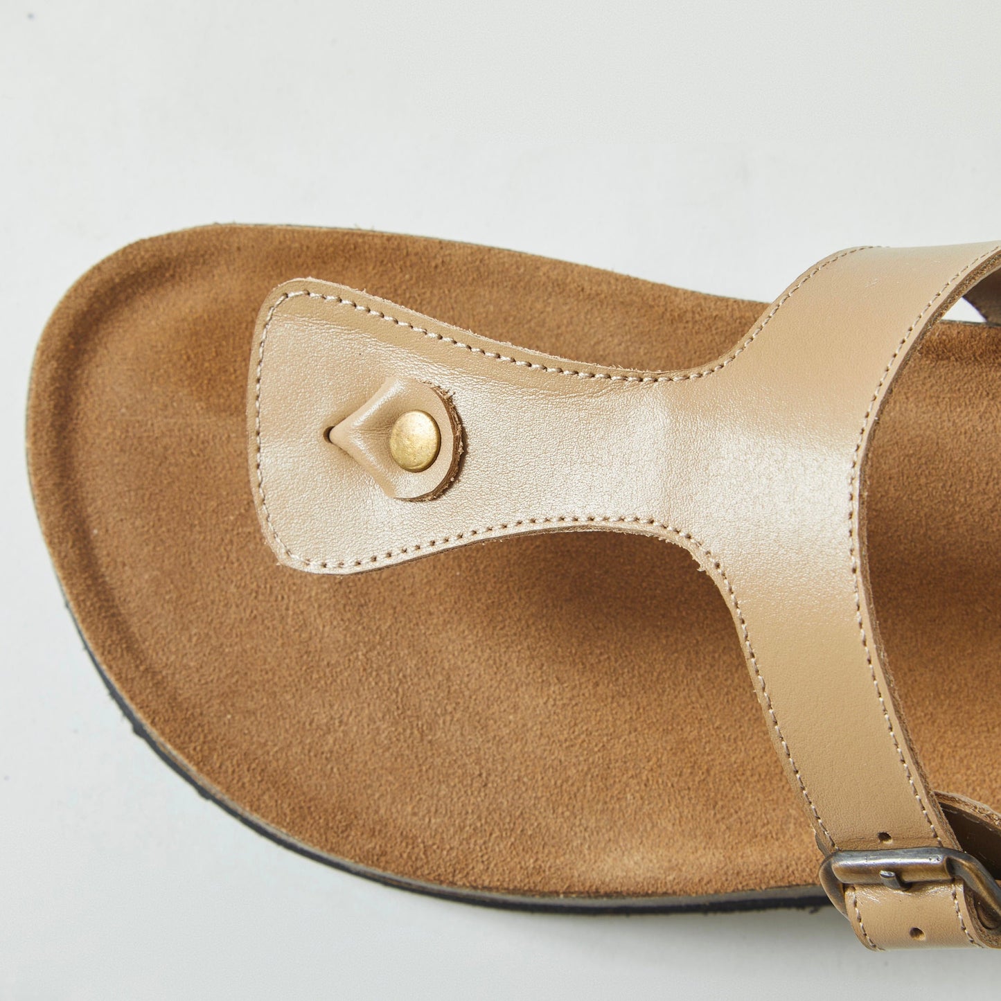 Sandalias Bora Bora de cuero - Beige